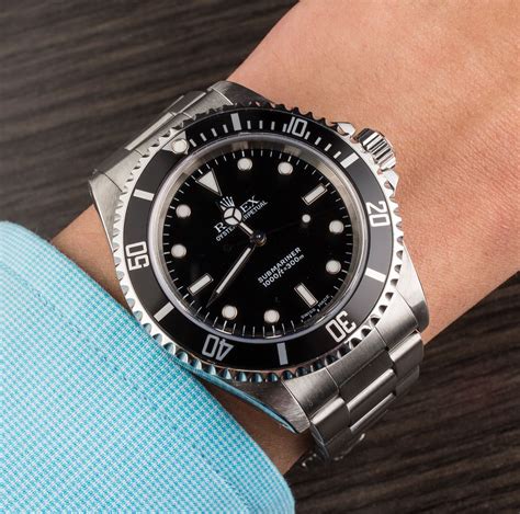 rolex submariner no date reference numbers